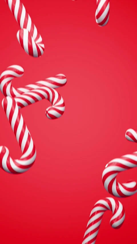 Christmas candy background Stock Footage 320799286