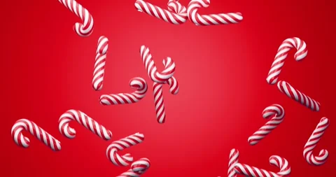 Christmas candy background Stock Footage 320799300