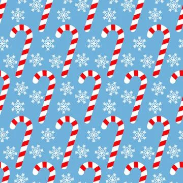 Christmas candy cane Stock Illustration