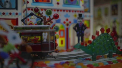 Christmas candy house Stock Footage 56763755