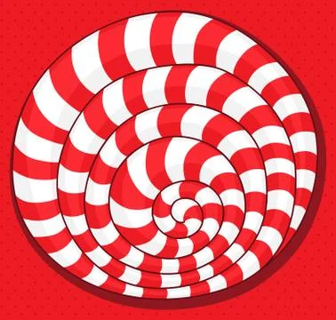 Christmas candy Illustrazione stock