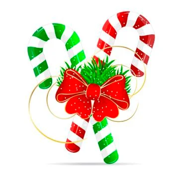 Christmas candy Stock Illustration