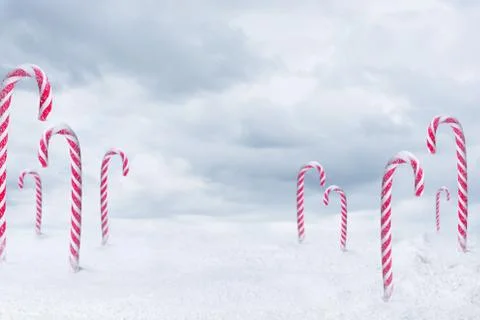 Christmas candy Stock Photos