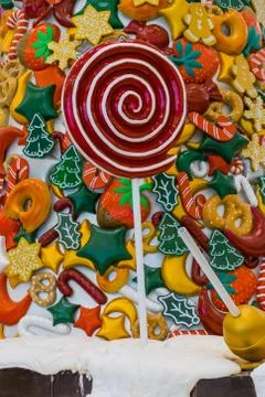 Christmas candy Stock Photos