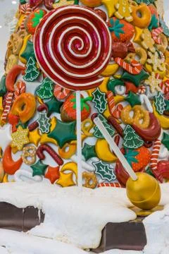 Christmas candy Stock Photos