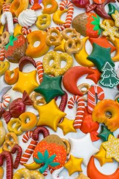 Christmas candy Stock Photos