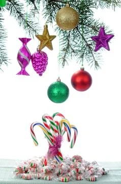 Christmas candy Stock Photos