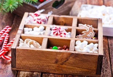 Christmas candy Stock Photos