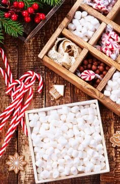 Christmas candy Stock Photos