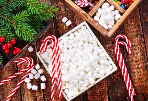 Christmas candy Stock Photos