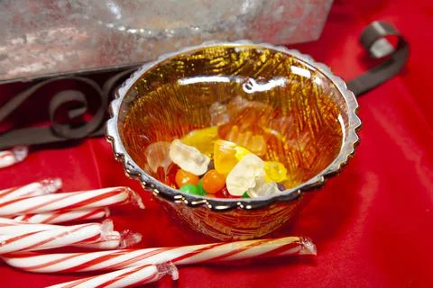 Christmas Candy Stock Photos