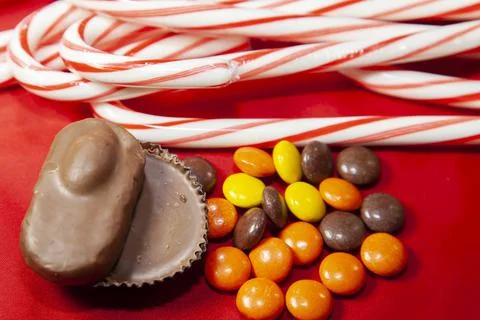 Christmas Candy Stock Photos