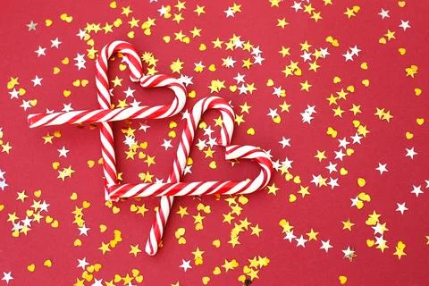 Christmas candy Stock Photos