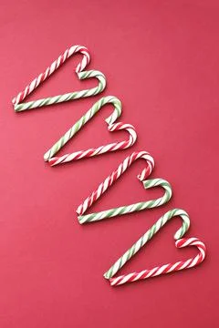 Christmas candy Stock Photos