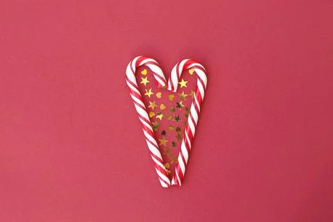 Christmas candy Foto stock
