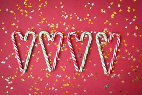 Christmas candy Stock Photos