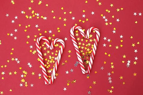 Christmas candy Stock Photos