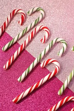 Christmas candy Stock Photos