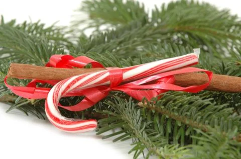 Christmas candy Foto stock