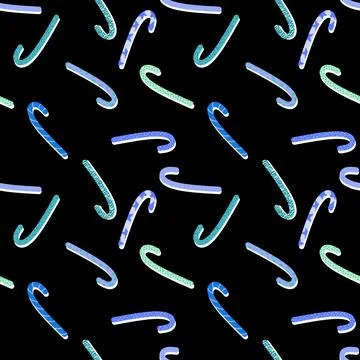 Christmas candy seamless sugar pattern for wrapping paper and fabrics and l.. Stock Illustration