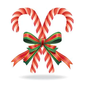 Christmas candy. Vector Illustrations. Stock Illustration