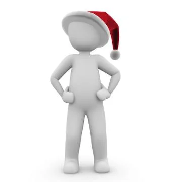 Christmas  cap Stock Illustration