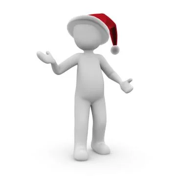 Christmas cap2 Stock Illustration