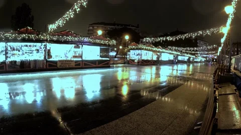 Christmas in the capital of Madrid Stock Footage 226993746
