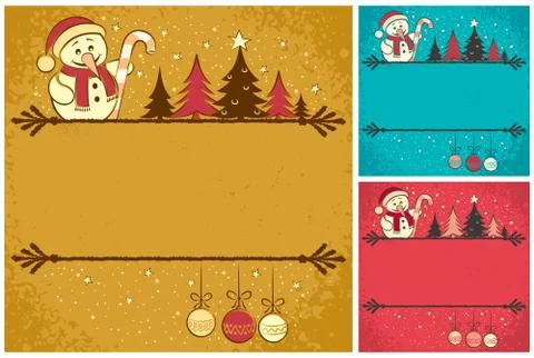 Christmas Card 4 Stock Illustration
