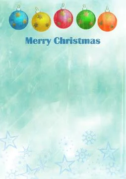 Christmas Card Background Stock-Illustration