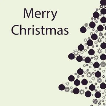 Christmas card background Stock Illustration