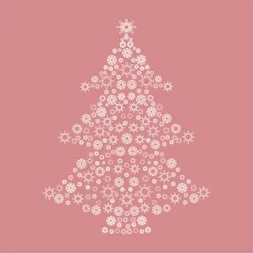 Christmas card background Stock Illustration