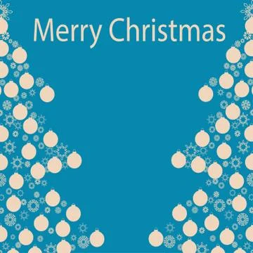 Christmas card background Stock Illustration