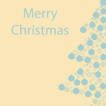 Christmas card background Stock Illustration