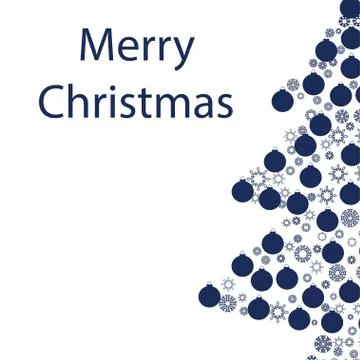 Christmas card background Stock Illustration