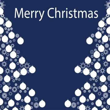 Christmas card background Stock Illustration
