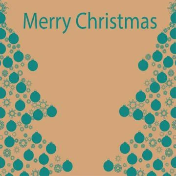 Christmas card background Illustrazione stock