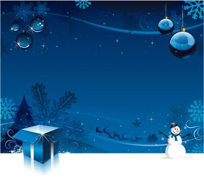 Christmas card background Stock Illustration