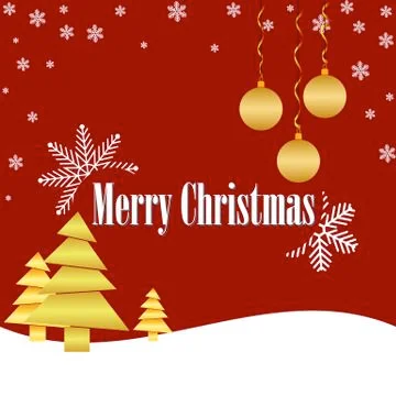 Christmas card background Stock Illustration