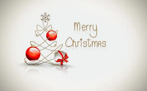 Christmas Card Background Stock Illustration