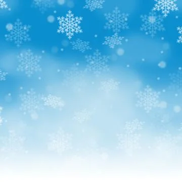 Christmas card background pattern winter decoration snow flakes snowflakes sq Stock Illustration