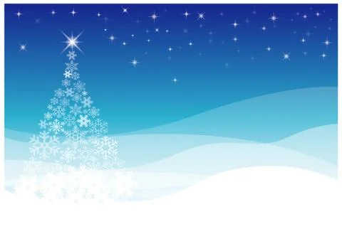 Christmas card background vector design Stock Illustration
