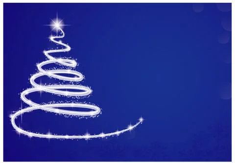 Christmas card background vector design Stock Illustration