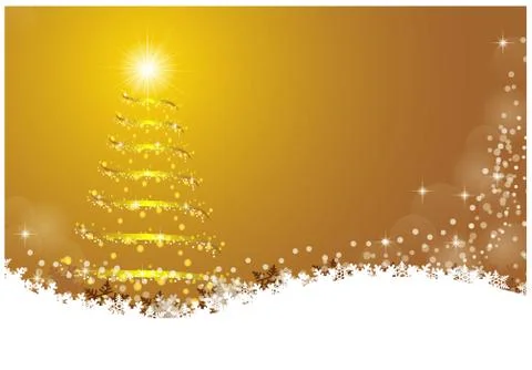 Christmas card background vector design Stock Illustration