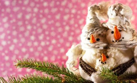 Christmas card composition Stock Photos