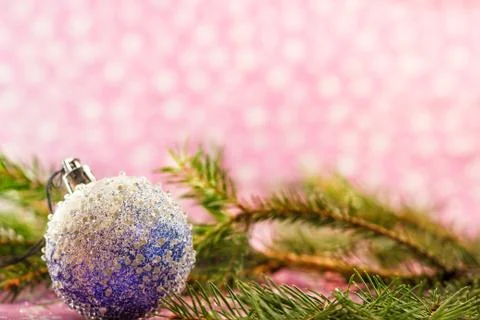 Christmas card composition Stock Photos