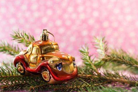 Christmas card composition Stock Photos