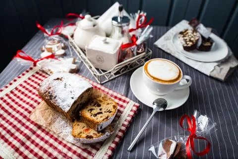 Christmas card composition Stock Photos
