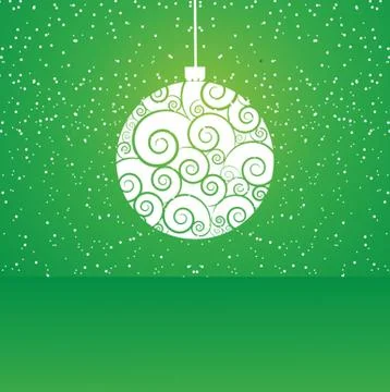 Christmas card with holiday elements. Stock Illustration