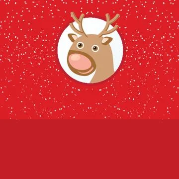 Christmas card with holiday elements. Stock-Illustration